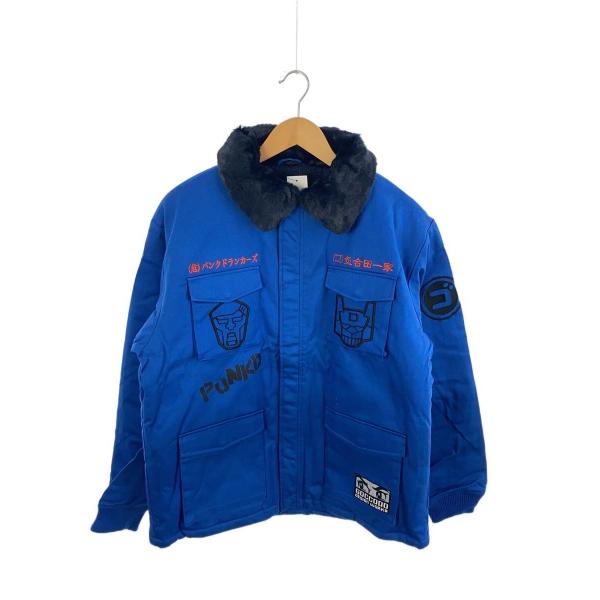 PUNK DRUNKERS◇×ゴッコ堂/ダディドカジャン/L/コットン/BLU/PDS-18166