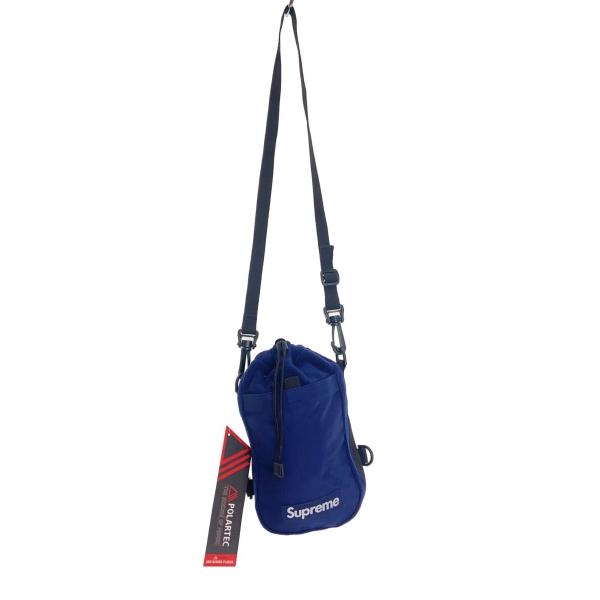 Supreme◇24AW/Polartec Sling Bag Navy/ショルダーバッグ