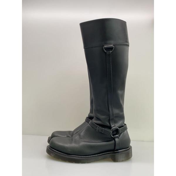 Dr.Martens◇サイドジップロングブーツ/PHILIPPA/UK6/BLK/レザー 