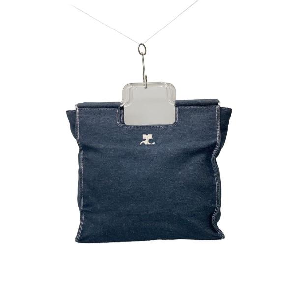 Courreges◇デニムトートバッグ/デニム/IDG : セカンドストリートYahoo