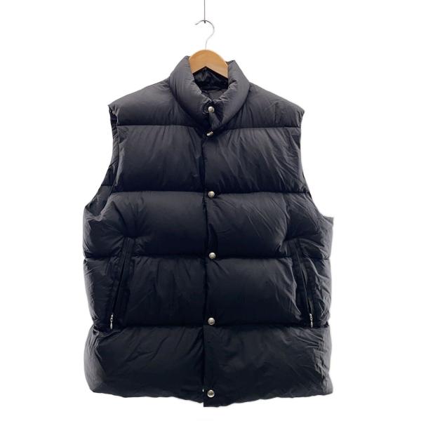 comoli 23aw ダウンベスト COMOLI◇23AW/ダウンベスト/3/ナイロン/BLK/Y03-01018// : セカンド