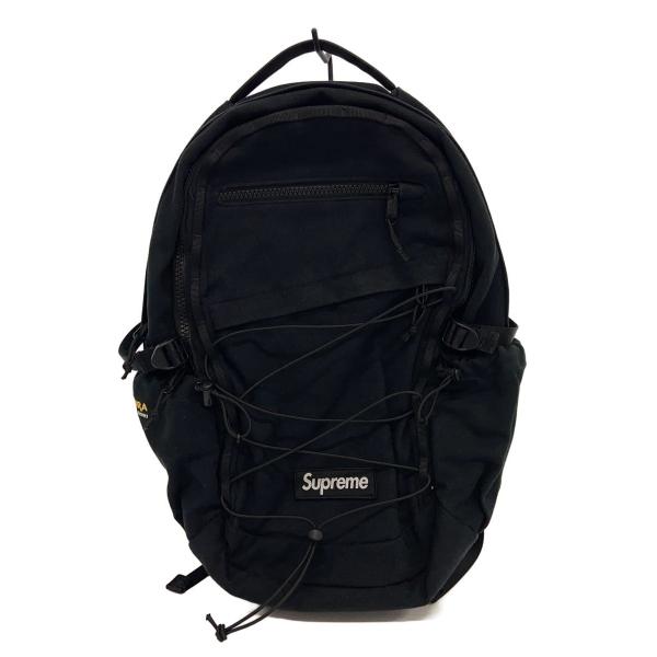 Supreme◇リュック/コットン/BLK/無地 : セカンドストリートYahoo!店