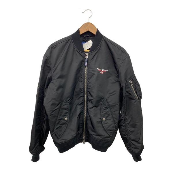 POLO SPORT◇POLO SPORT ポロスポーツラルフローレン/ブラック/S/MA-1