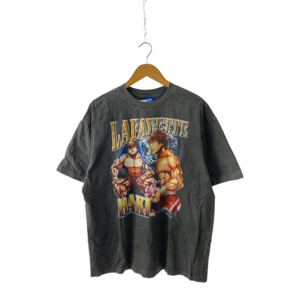 Lafayette(LFYT)◇範馬刃牙/Tシャツ/L/コットン/GRY/le230154
