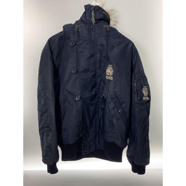 サントリーボス N-2B フライトジャケット M SUNTORY◇ボスジャン/N-2B/フライトジャケット/L/ナイロン/NVY