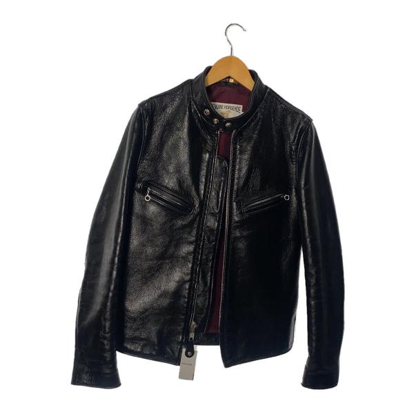Schott◇HORSE LEATHER 641XX/シングルライダースジャケット/34/馬革
