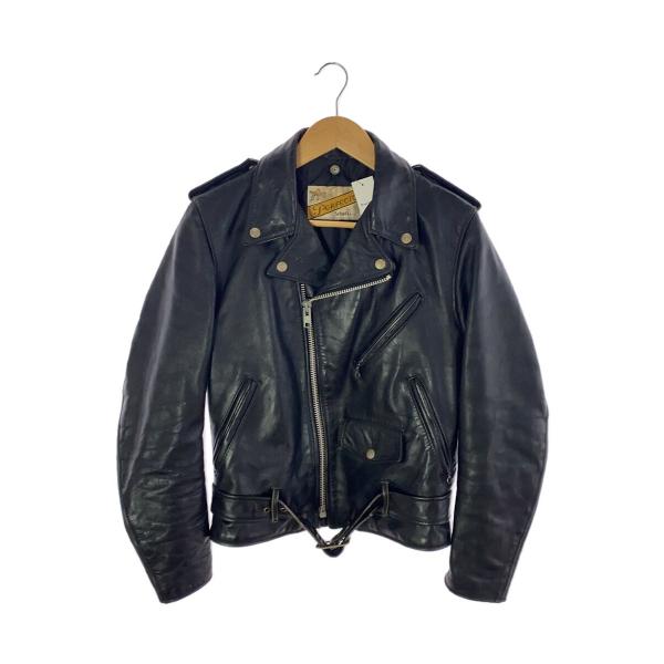 Schott◇ダブルライダースジャケット/36/レザー/BLK : セカンド Schott◇ダブルライダースジャケット/36/レザー/BLK : セカンド