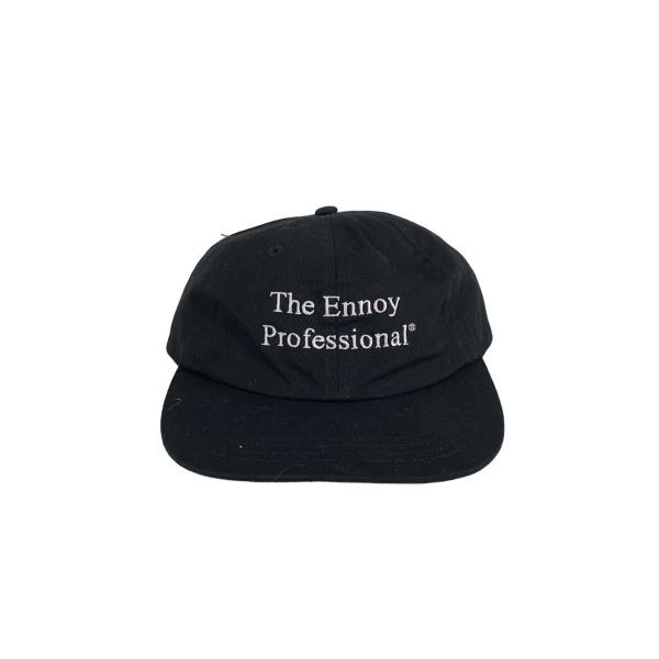 The Ennoy Professional キャップ　ブラック the ennoy professional◇キャップ/FREE/コットン/ブラック/メンズ