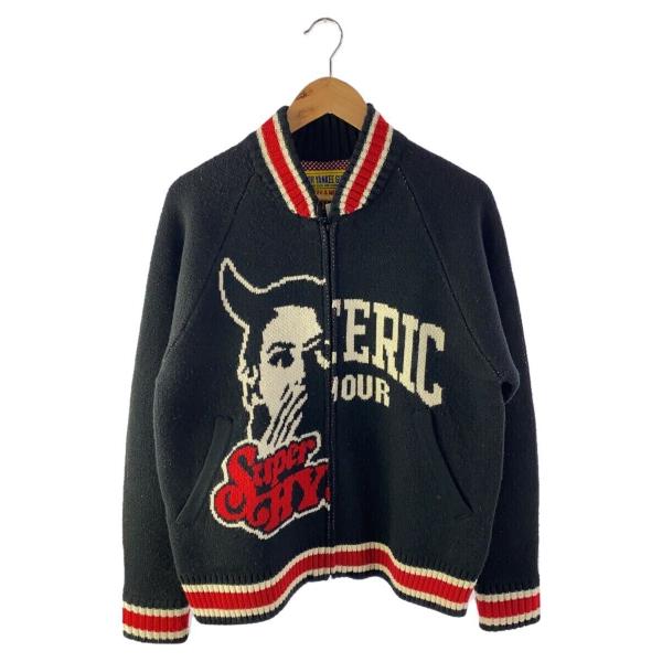 HYSTERIC GLAMOUR◇スカジャン/FREE/アクリル/BLK/01243ND06