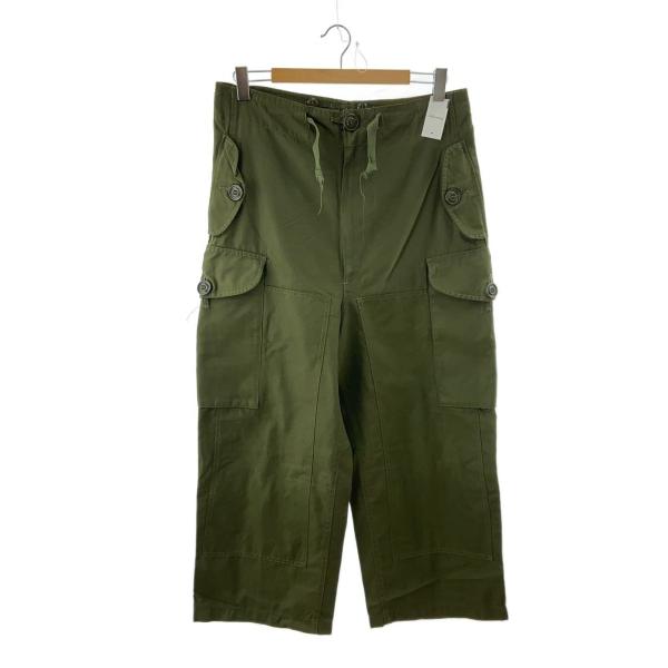 MILITARY / カーゴパンツ/L/コットン/カーキ/無地/8415-21-798-8598/ MILITARY◇80s/カナダ軍/ECW WINDPROOFオーバーパンツ/カーゴパンツ