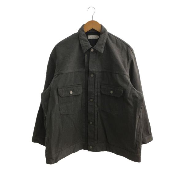 Graphpaper◇21AW/Colorfast Denim jacket/1/コットン/GRY/GM213 