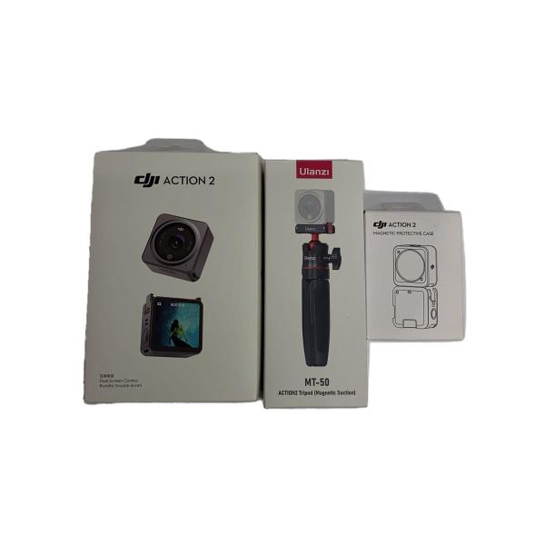 ビデオカメラ DJI Action 2 Dual-Screen Combo アクションカメラ DJI Action 2 Dual-Screen Comboウェアラブルカメラ