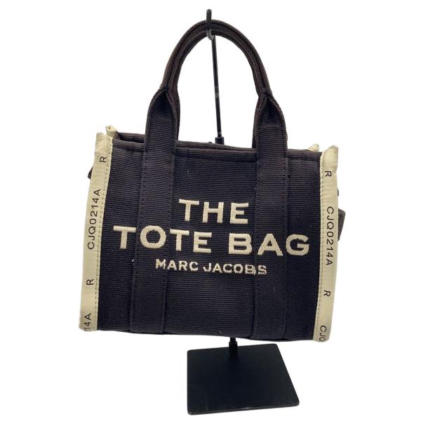 MARC JACOBS◇トートバッグ/キャンバス/BLK/M0017025 : セカンド