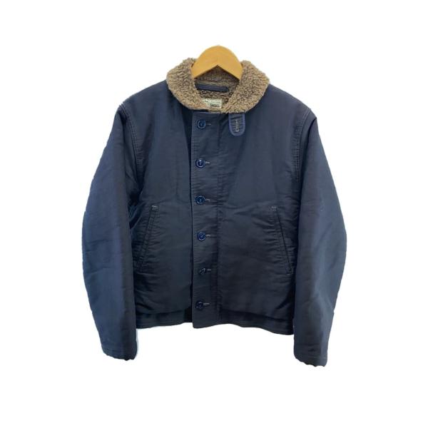 NAVY DEPARTMENT◇デッキジャケット/S/--/NVY/無地/22036// : セカンド