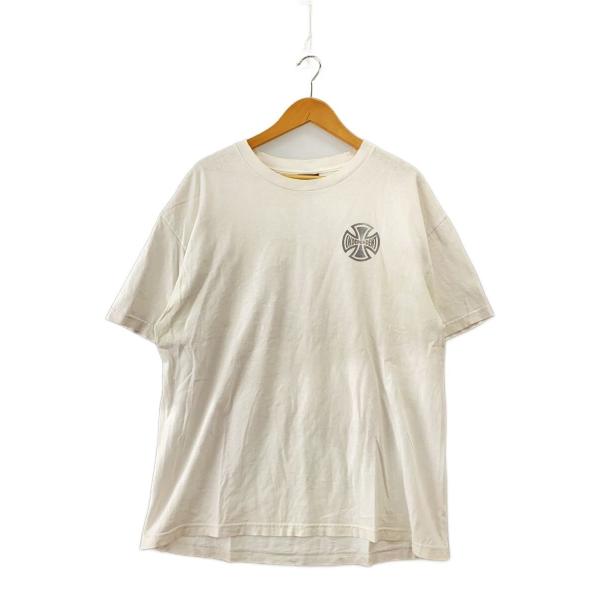 INDEPENDENT アイアンクロス nhsタグ INDEPENDENT◇NHSタグ/アイアンクロス/スネーク/Tシャツ/XL/WHT