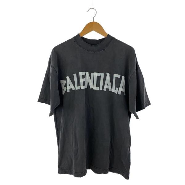 BALENCIAGA◇Tシャツ/XS/コットン/グレー/764235 TRVK1 1041