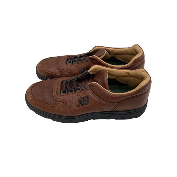 NEW BALANCE◆シューズ/UK10.5/BRW/レザー/UADWBRN