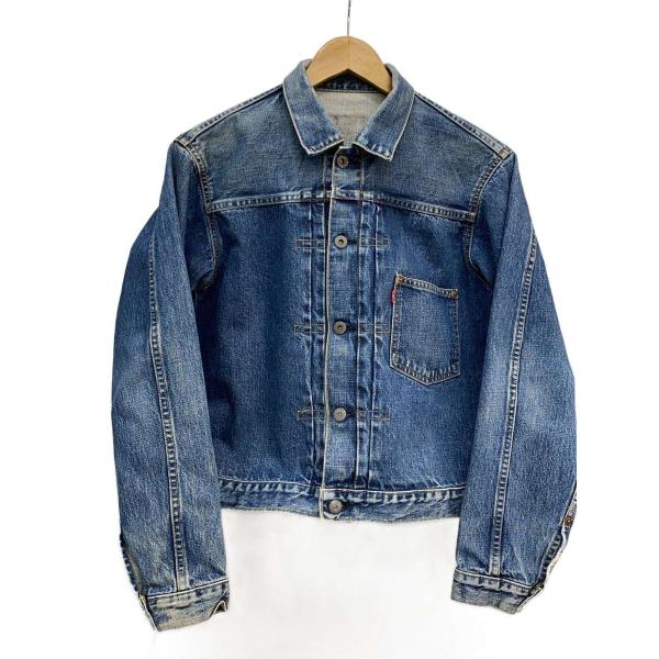 Levi's◇71506XX/1st/日本製/復刻/Gジャン/38/コットン/IDG : セカンド
