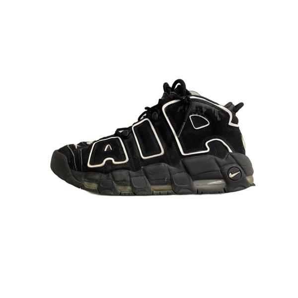 NIKE◆AIR MORE UPTEMPO/エアモアアップテンポ/ブラック/414962-002/28.5cm/BLK//