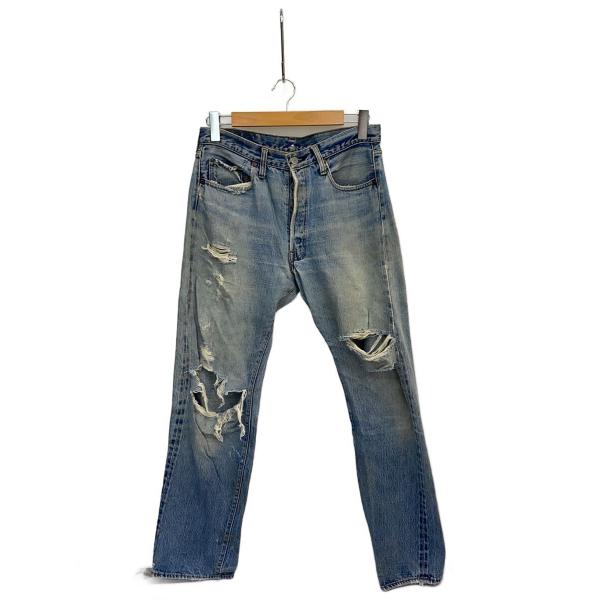 Levi's◇501/66前期/パッチ欠損/実寸W31/ストレートパンツ/34/デニム