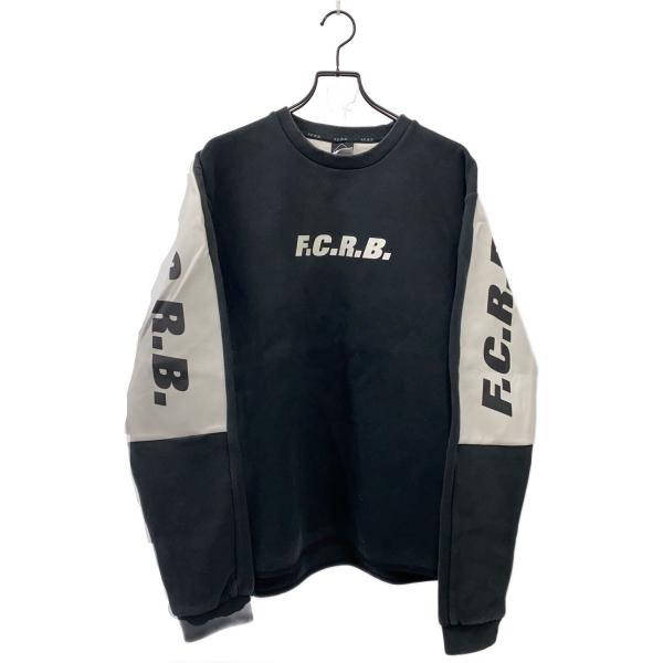 fcrb bristol スエットTシャツ　Mサイズ F.C.R.B.(F.C.Real Bristol)◇スウェット/XL/コットン/BLK/無地/FCRB