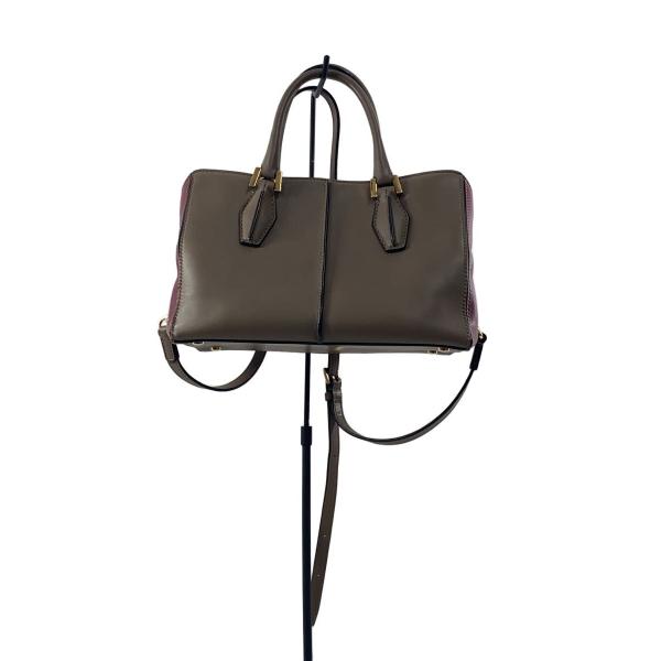 TOD'S トッズ D-CUBE ディーキューブ 2way ハンドバッグ TOD'S◇D CUBE SHOPPING BAG/2WAY/ショルダー/ハンドバッグ/レザー/BEG