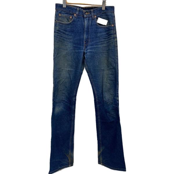 Levi's◇517/90s/USA製/スモールe/ボタン裏532/ボトム/32/コットン/NVY