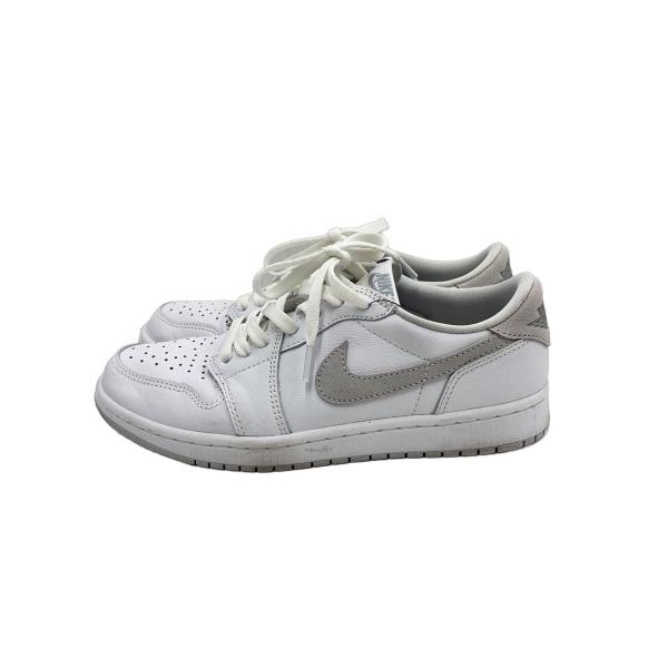 NIKE◇AIR JORDAN 1 LOW OG_エアジョーダン ロー オリジナル/26cm/WHT