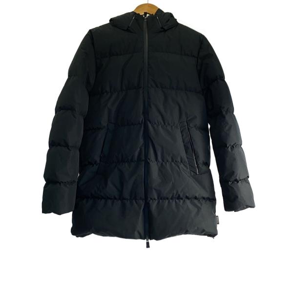 HERNO◇ダウンジャケット/48/ポリエステル/BLK/無地/PI00364UL-11126