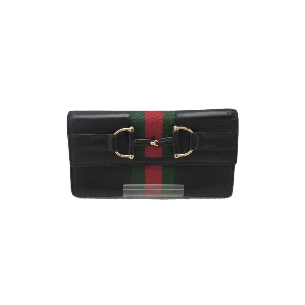 GUCCI グッチ/シェリーライン/ホースビット/245752/長財布/レザー