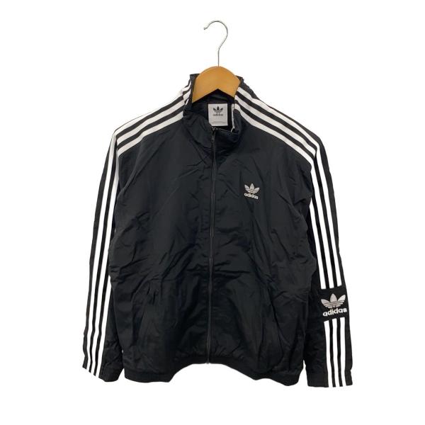 adidas◇LOCK UP TRACK TOP /トラックジャケット/L/ポリエステル/BLK
