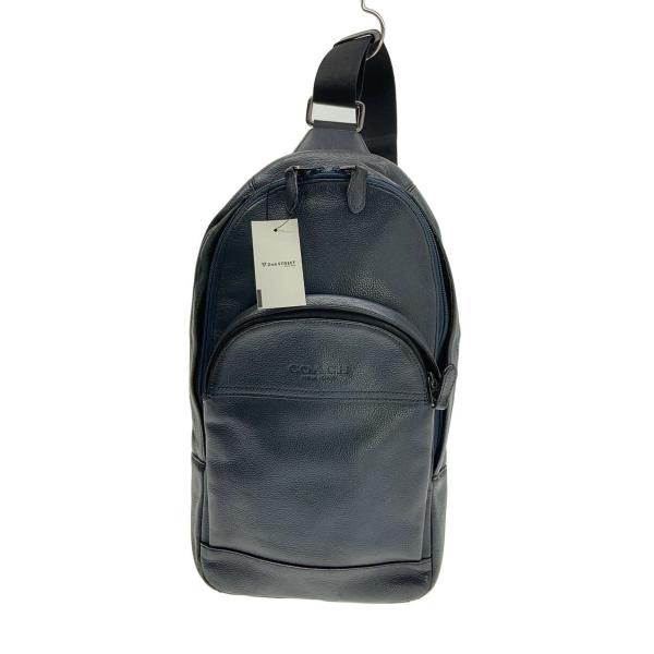COACH◇ショルダーバッグ/レザー/ネイビー : セカンドストリートYahoo