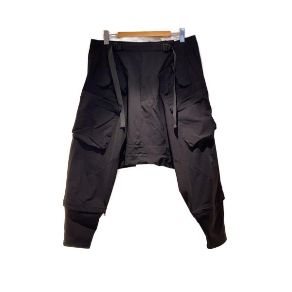 ACRONYM◆サルエルパンツ/S/ナイロン/BLK/ACR-SS-21 P30A-DS//