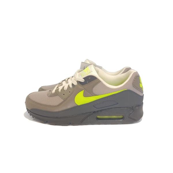 NIKE◆NIKE AIR MAX 90 BLACK NEON/27.5cm/GRY/IQ0289-010//