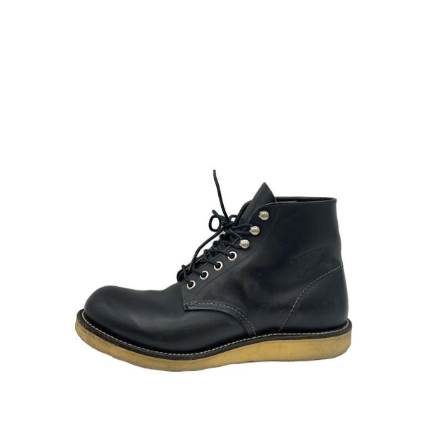 RED WING◇ブーツ/US7/BLK/レザー/8165 : セカンドストリートYahoo!店