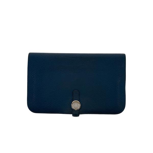 HERMES◇長財布/レザー/IDG/メンズ : セカンドストリートYahoo!店