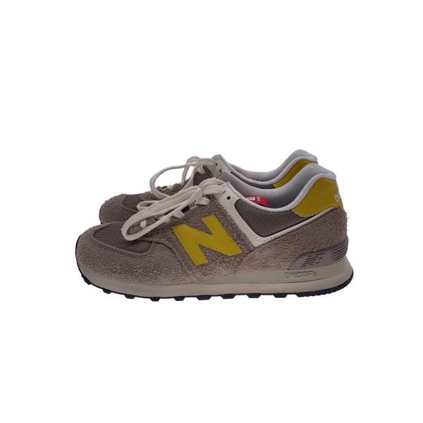 NEW BALANCE◆ローカットスニーカー/26cm/BRW/スウェード/U574BYW//