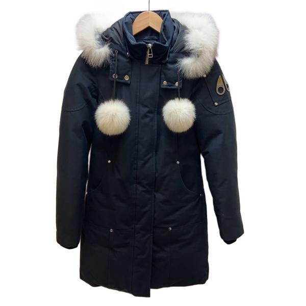 MOOSE KNUCKLES◇ダウンジャケット/XS/コットン/BLK/18A-MK2003LP