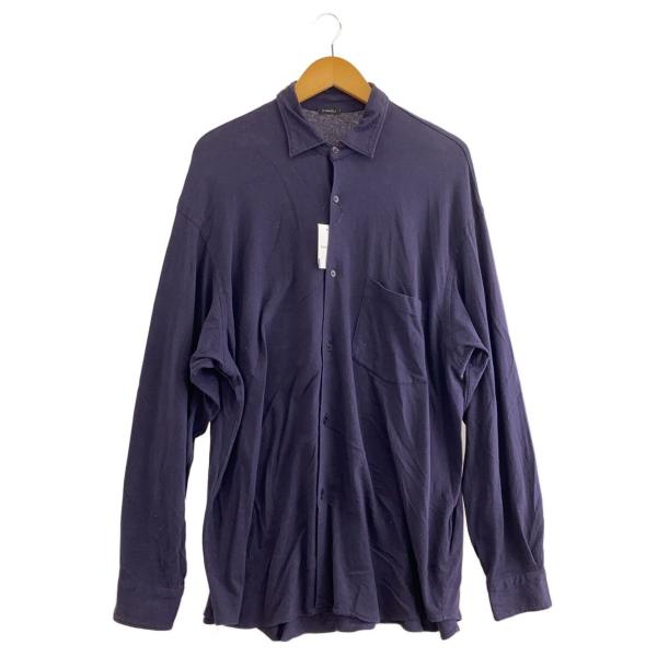 COMOLI◇ジャージ コモリシャツ/長袖シャツ/2/コットン/NVY/Z01-05015