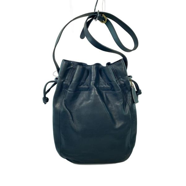 希少 美品 オールドコーチ COACH 巾着 大容量 斜め掛け ショルダーバッグ COACH - 希少 美品 オールドコーチ COACH 巾着 大容量 斜め掛け