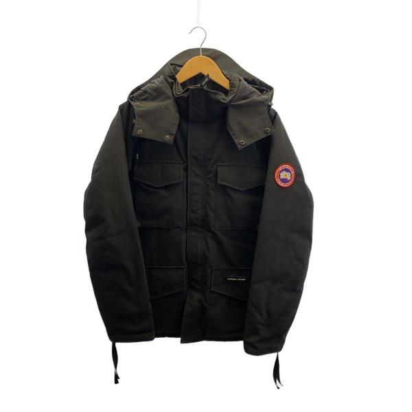   ブラックダウンジャケット MサイズL 4078JM R CANADA GOOSE◇ダウンジャケット/M/ナイロン/BLK/4078JM R