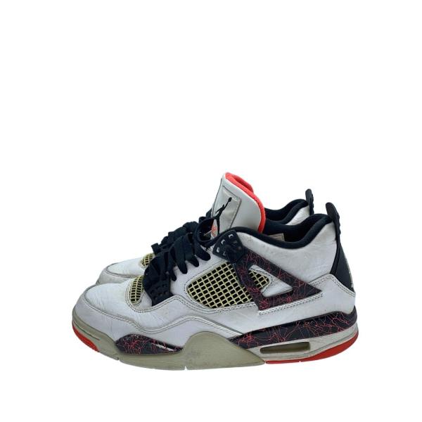 NIKE◆AIR JORDAN 4 RETRO/エアジョーダンレトロ/ホワイト/308497-116/26.5cm/WHT//
