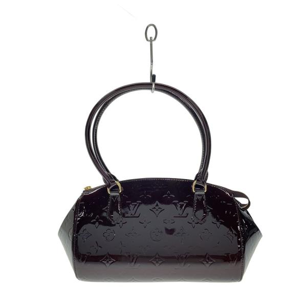 LOUIS VUITTON◇シャーウッドPM_モノグラム・ヴェルニ/エナメル/BRD