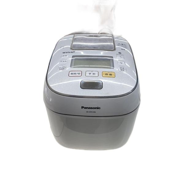 Panasonic◇炊飯器 Wおどり炊き SR-SPX106-W [スノークリスタル