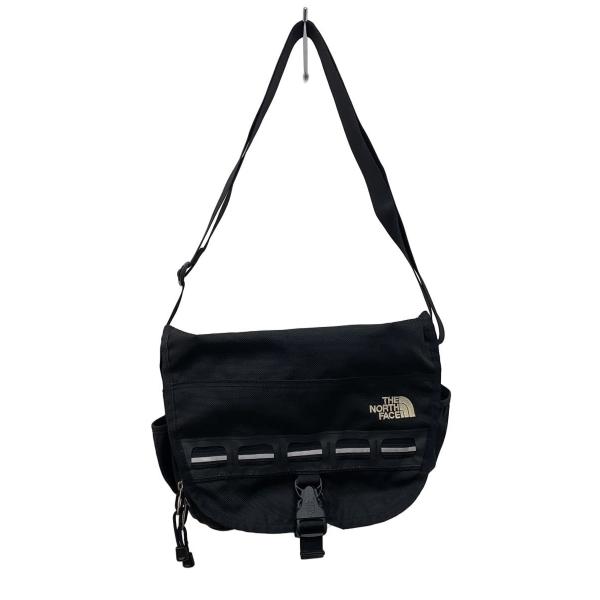 THE NORTH FACE◇ショルダーバッグ/ナイロン/黒/メッセンジャー
