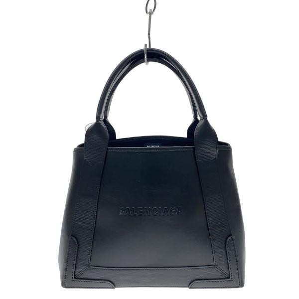 BALENCIAGA◇トートバッグ/レザー/BLK/339933・1000・M・002123