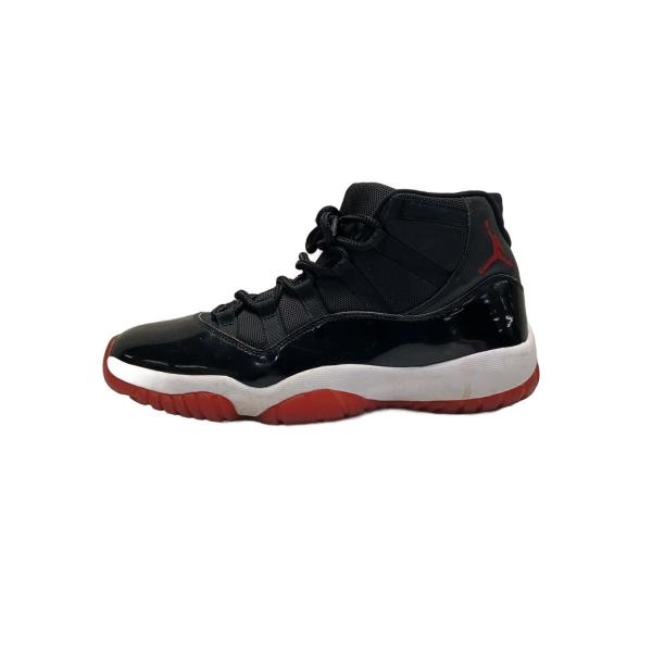 NIKE◇AIR JORDAN 11 RETRO/エアジョーダン11レトロ/ブラック/378037
