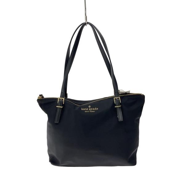kate spade new york◇kate spade/トートバッグ/ナイロン/BLK