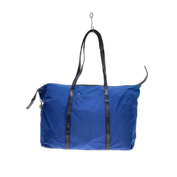 PRADA◇ボストンバッグ/ナイロン/BLU : セカンドストリートYahoo!店