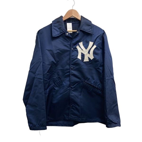 ヤンキース/Official/コーチジャケット/ジャケット/NVY : セカンド